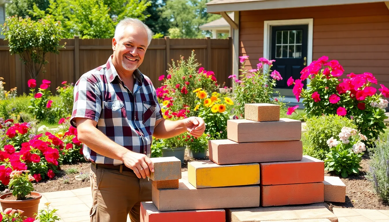 landscaping block